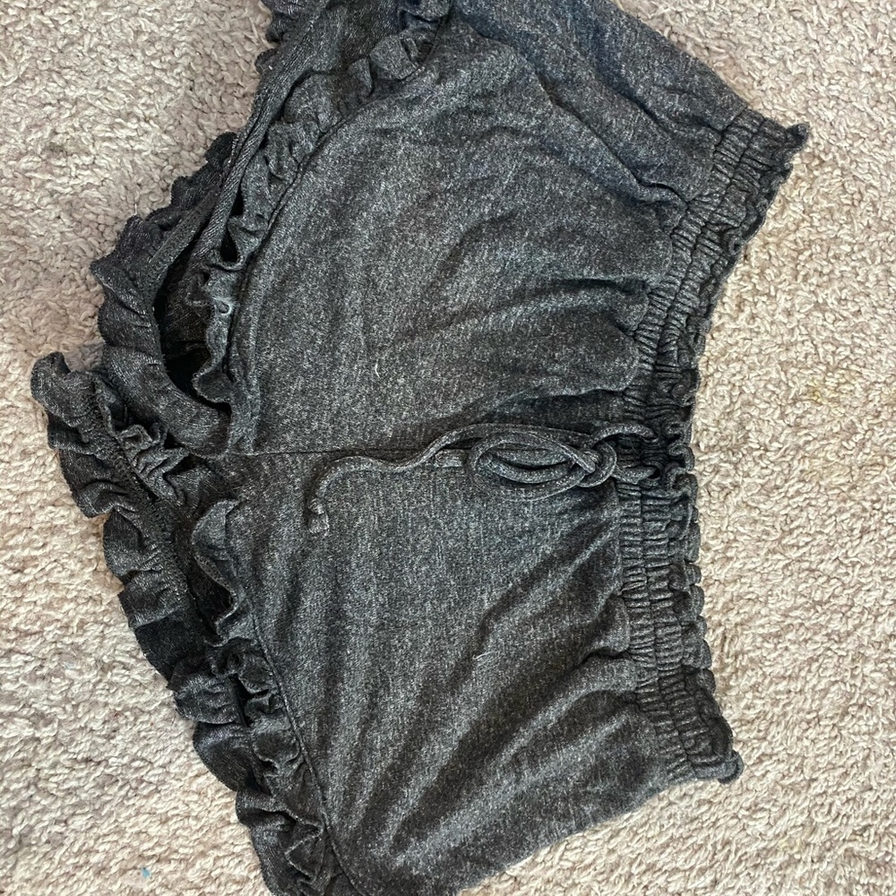 Grey pj shorts